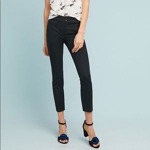 Anthropologie Essential Slim trousers 4P, Black